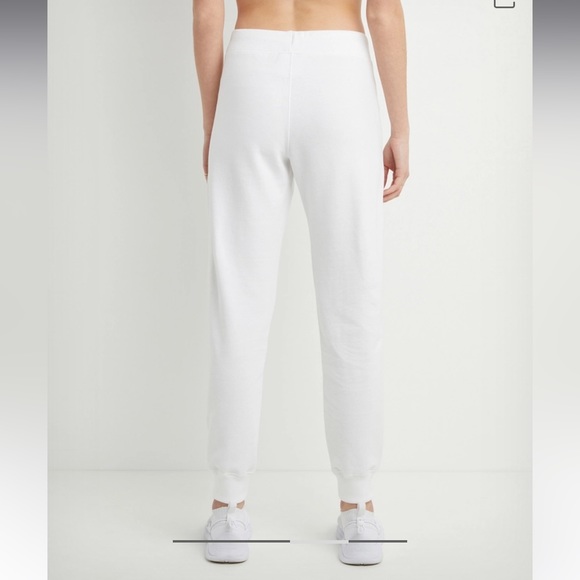 Champion powerblend fleece joggers in white - Picture 2 of 7